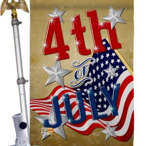 House Flag Fourth of July HS137072 02