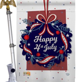 House Flag Fourth of July HS192055 02