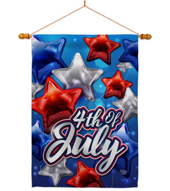 Celebrate 4th of July - Fourth of July Americana Vertical Impressions Decorative Flags HG192224 Made In USA - Image 10
