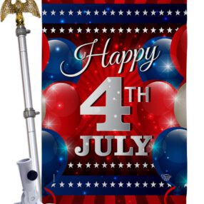 House Flag Fourth of July HS192398 02