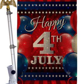House Flag Fourth of July HS192398 B 02