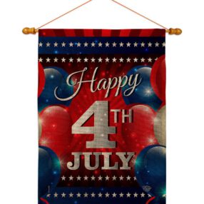 House Flag Fourth of July HS192398 B 03