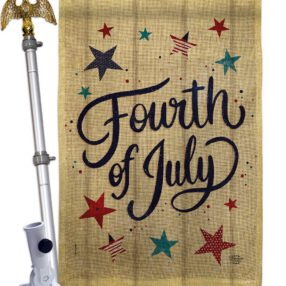 House Flag Fourth of July HS192626 B 02