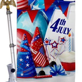 House Flag Fourth of July HS192637 02