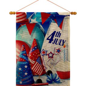 House Flag Fourth of July HS192637 B 03