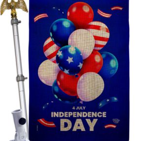 House Flag Fourth of July HS192640 B 02