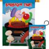 Barbeque Time - Fun In The Sun Summer Vertical Impressions Decorative Flags HG106053 Imported