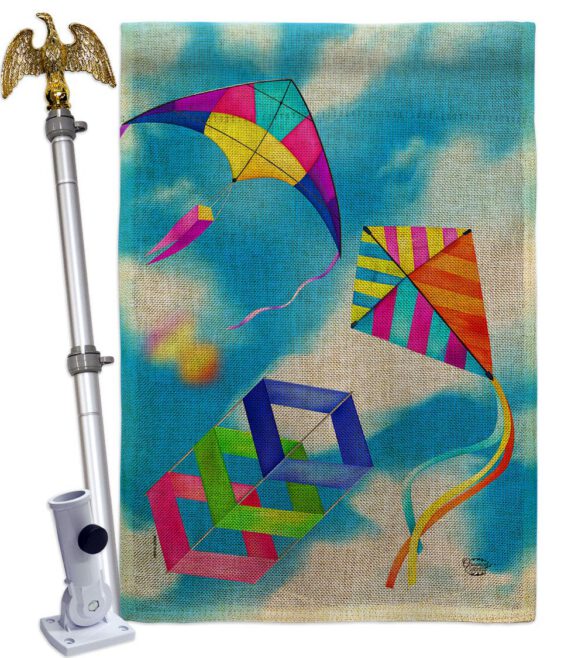 Blue Sky Kites - Fun In The Sun Summer Vertical Impressions Decorative Flags HG192641 Made In USA - Image 19