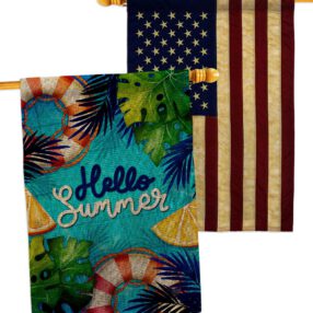 House Flag Fun and Sun HP120247AA B