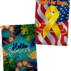 House Flag Fun and Sun HP120247AF B
