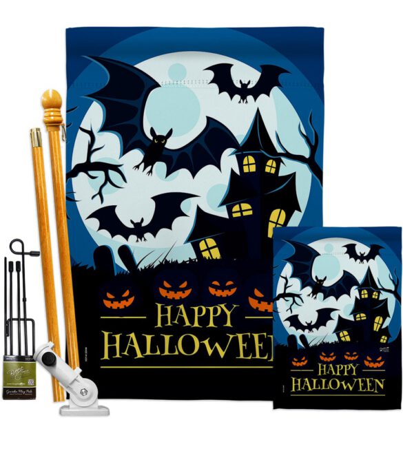 Halloween Night - Halloween Fall Vertical Impressions Decorative Flags HG137251 Made In USA - Image 6