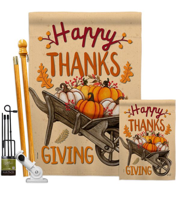 Fall Pumpkins - Halloween Fall Vertical Impressions Decorative Flags HG137298 Made In USA - Image 6