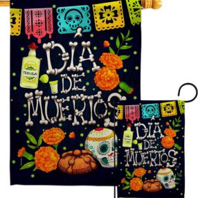 All Souls' Day - Halloween Fall Vertical Impressions Decorative Flags HG112112 Made In USA