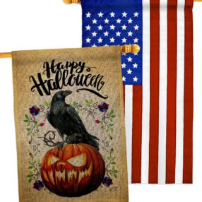 House Flag Halloween HP130411AB B
