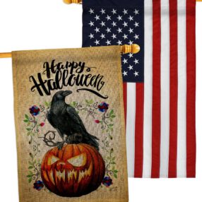 House Flag Halloween HP130411AC B