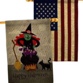 House Flag Halloween HP190173AA B