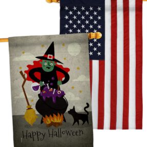House Flag Halloween HP190173AC
