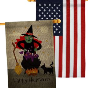 House Flag Halloween HP190173AC B