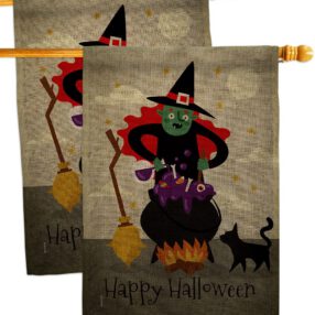 House Flag Halloween HP190173AE B