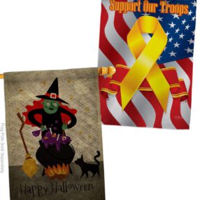 House Flag Halloween HP190173AF B