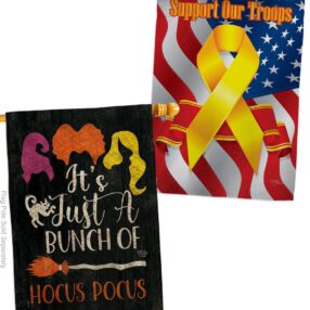 House Flag Halloween HP190179AF B