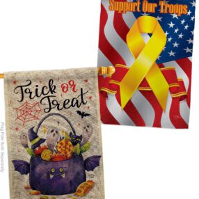House Flag Halloween HP190180AF B