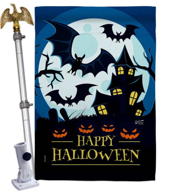 Halloween Night - Halloween Fall Vertical Impressions Decorative Flags HG137251 Made In USA - Image 9