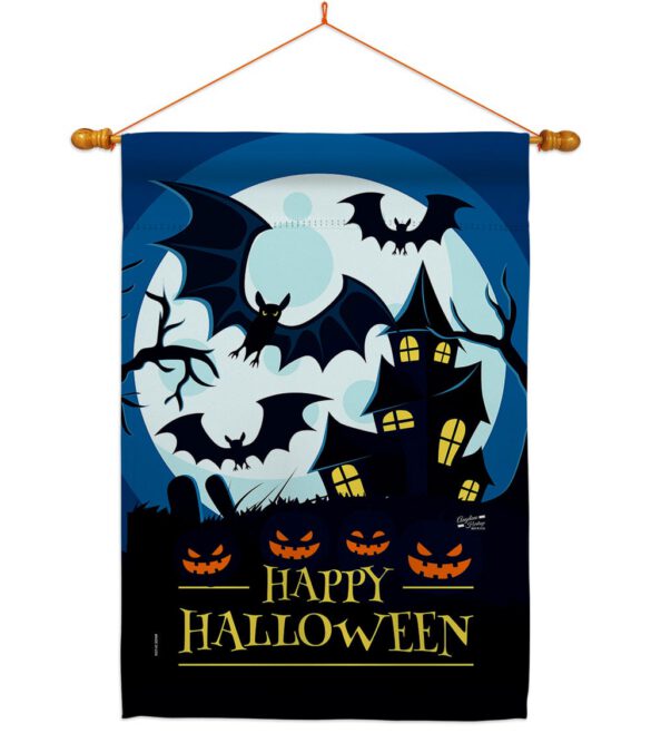 Halloween Night - Halloween Fall Vertical Impressions Decorative Flags HG137251 Made In USA - Image 10