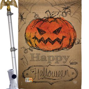 House Flag Halloween HS191023 02