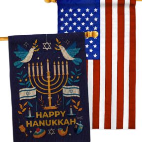 House Flag Hanukkah HP130425AB B 89396261 7b1c 4fa8 9711 044e54769299