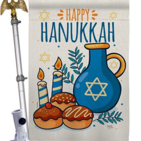 House Flag Hanukkah HS114240 02