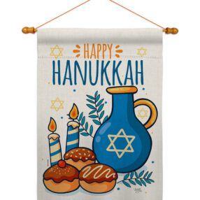House Flag Hanukkah HS114240 03