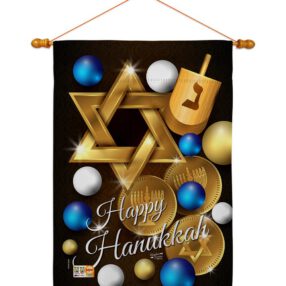 House Flag Hanukkah HS137063 03