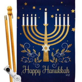 House Flag Hanukkah HS137324