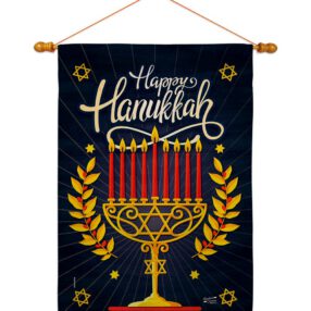 House Flag Hanukkah HS137327 03