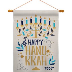 House Flag Hanukkah HS137328 03