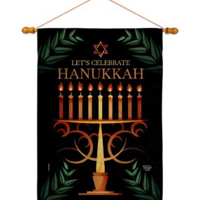 House Flag Hanukkah HS190011 03