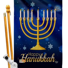 House Flag Hanukkah HS192143