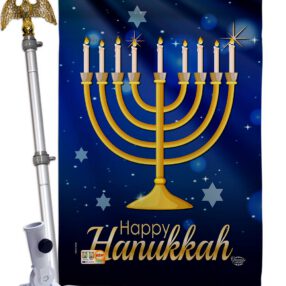 House Flag Hanukkah HS192143 02
