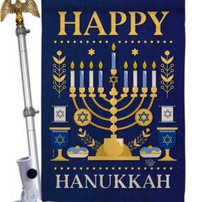 House Flag Hanukkah HS192317 02