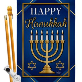 House Flag Hanukkah HS192319
