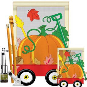 House Flag Harvest Autumn FK113021