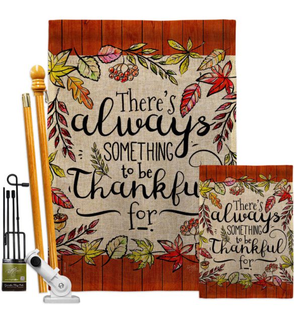 Always Something Thankful - Harvest & Autumn Fall Vertical Impressions Decorative Flags HG113112 Made In USA - Image 19
