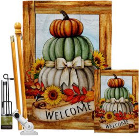 House Flag Harvest Autumn FK113116
