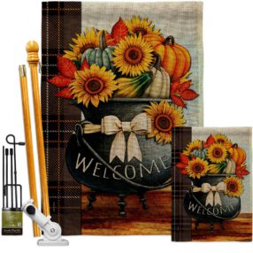 House Flag Harvest Autumn FK113118 B