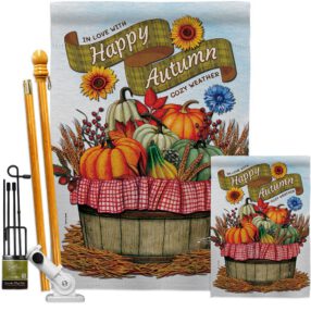 House Flag Harvest Autumn FK130420