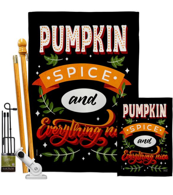 Everything Nice - Harvest & Autumn Fall Vertical Impressions Decorative Flags HG137581 Made In USA - Image 6