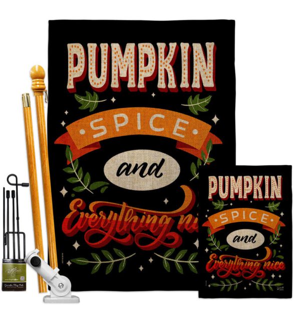 Everything Nice - Harvest & Autumn Fall Vertical Impressions Decorative Flags HG137581 Made In USA - Image 18