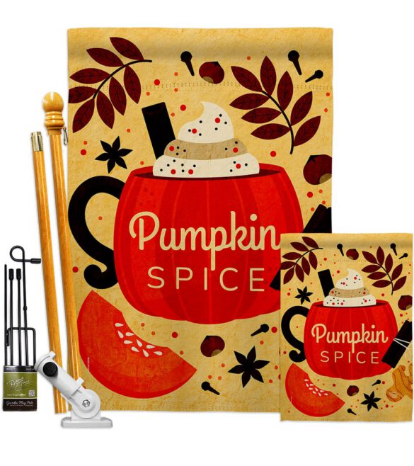Fall Drinks - Harvest & Autumn Fall Vertical Impressions Decorative Flags HG192659 Made In USA - Image 6