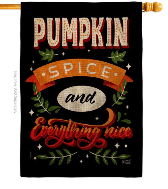 Everything Nice - Harvest & Autumn Fall Vertical Impressions Decorative Flags HG137581 Made In USA - Image 14